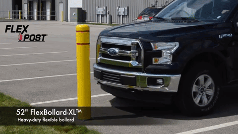 With the ability to flex, enhanced visibility, and ease of installation, FlexBollards can improve parking lot safety without the potential risks associated with traditional wheel stops!
